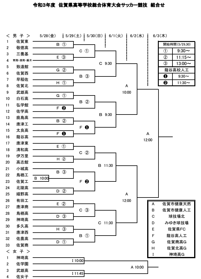 佐賀県女子 組合せ 結果 九州高校総体サッカーライブ配信特設サイト