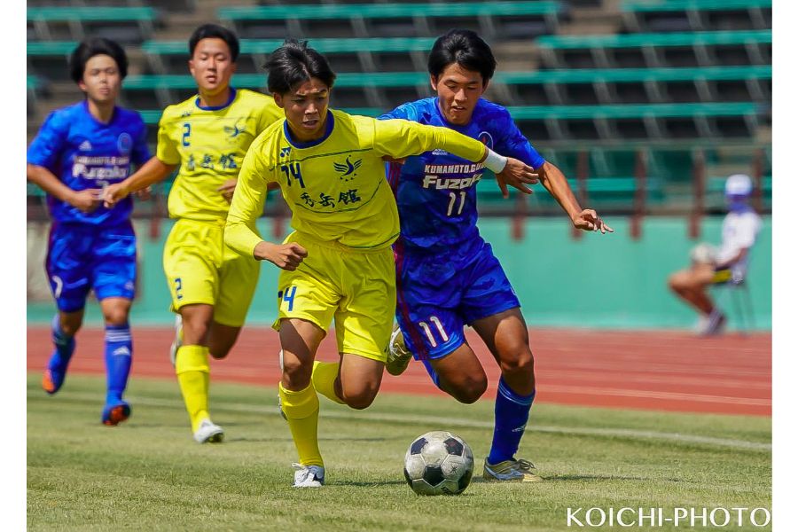熊本男子準決勝 6 1 秀岳館 1 0 学園大付 九州高校総体サッカーライブ配信特設サイト